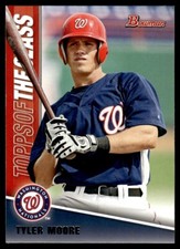 2011 Bowman Topps of the Class Baseball Tyler Moore Washington Nationals #TC18