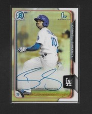 DARNELL SWEENEY 2015 Bowman Chrome *AUTO* Refractor RC /499 Great Britain WBC