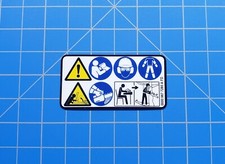 Stihl Arborist Pictograph / Decal / Sticker 0000 967 7280, 00009677280