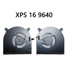 For DELL XPS 16 9640 Laptop CPU GPU Cooling Cooler Fan DC 5V 0.50A