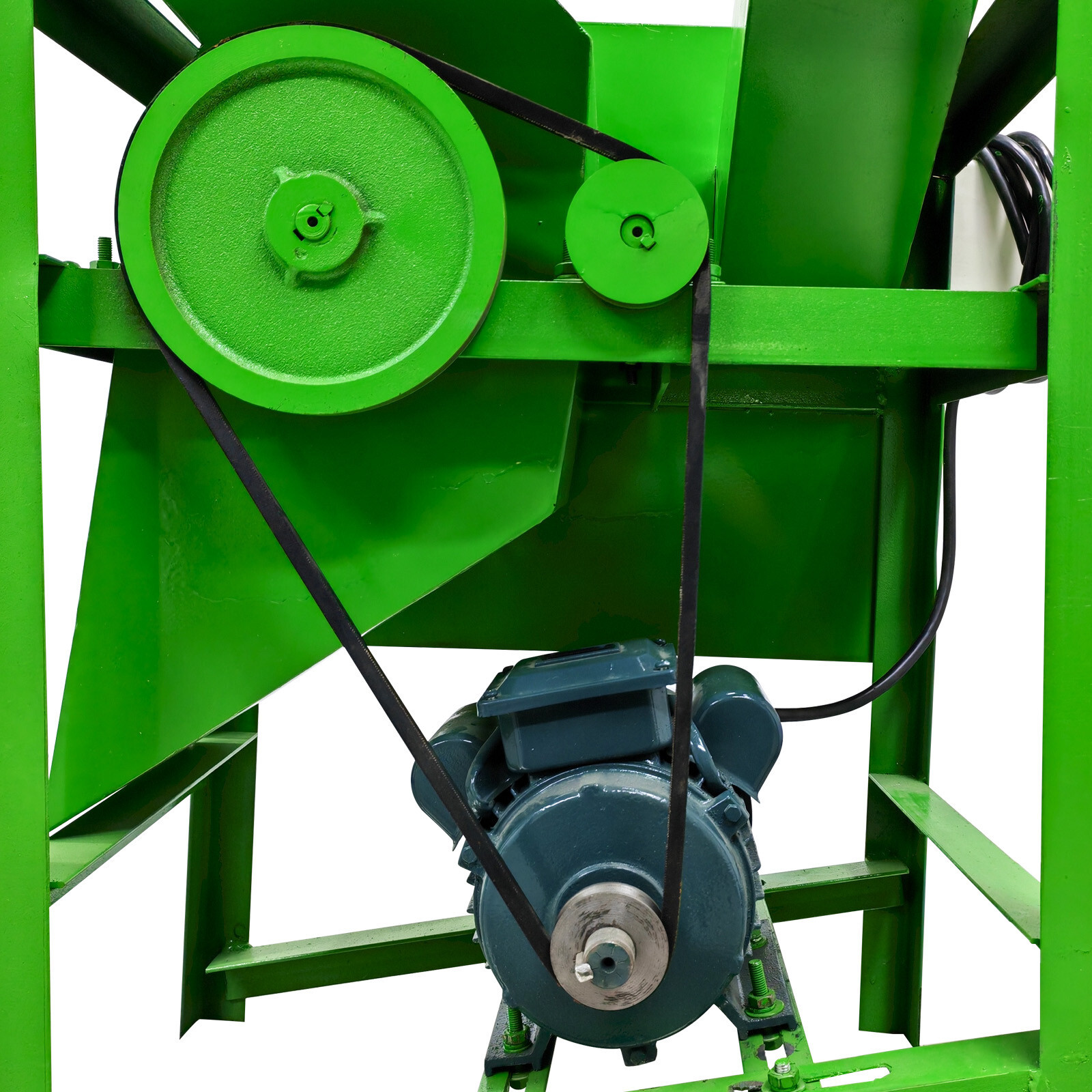 220V Grass/Melons Cutting and Dicing Combined Crusher Double Inlet 3HP 500kg/h