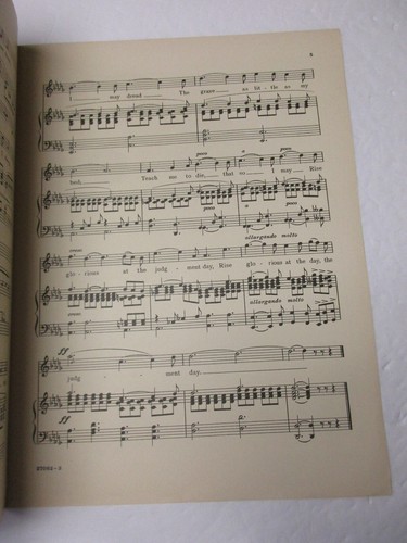 Clarence Kohlmann Teach Me to Live Orgel or Piano & Voice Orgel Noten Ken - Bild 3 von 3