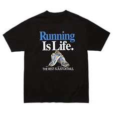 Running is Life Tee, Short Sleeve Unisex T Shirt Size S-5XL