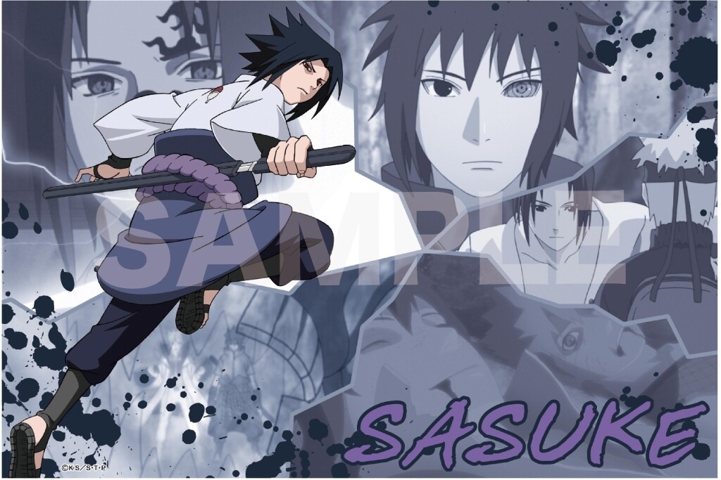 NARUTO Shippuden Uchiha Sasuke vol.2 Crystal Art Board 15×10×2cm