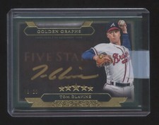 2020 TOPPS FIVE STAR TOM GLAVINE GOLDEN GRAPS AUTOGRAPH GOLD #ED 06/20 RARE HOF