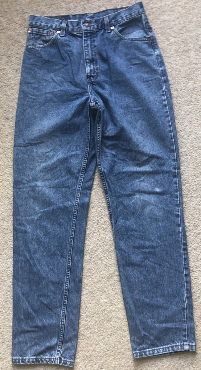 Straight jeans Louis Vuitton Blue size 33 US in Cotton - 32434127