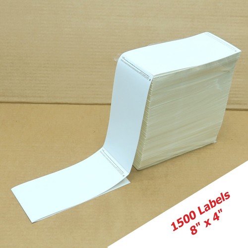 1500 etiquetas de envío térmico estilo ventilador UPS 1500 4"" x 8""