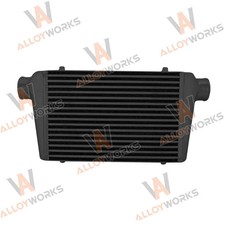 3 Inch Inlet / Outlet Aluminium Intercooler 450x300x76mm #AF90-1001BLK NEW