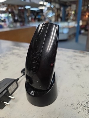 Logitech MX Air Mouse Rechargeable Cordless Wireless NO Dongle Charger