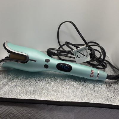 CHI Spin + Curl Iron Special Edition - Mint Green - Tested 
