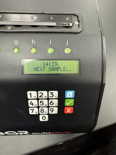 Streck ESR-autoplus analizzatore ESR automatico con rack di calibrazione e stampante termica - Foto 2 di 3