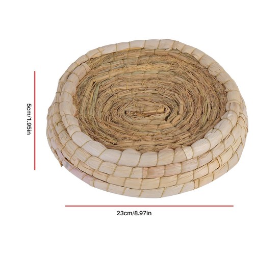 Hand Gewebte Nester Mais Blätter Und Stroh Schlupfbeete Umwerbung Bauern Hö7314 - Bild 8 von 8