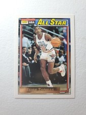 Isiah Thomas 1992-93 Topps All-Star Subset Gold Parallel #118 