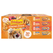 Purina Friskies Gravy Wet Cat Food Variety Pack,  5.5 oz Cans, 32 Pack 5.45 per gallon