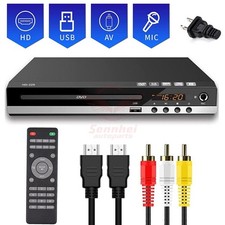 1080p DVD Player All Region Free DVD CD USB Player with HD RCA Output US C7N0