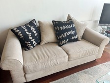 Arighi Bianchi 3 seater 2 seater sofas and footstool