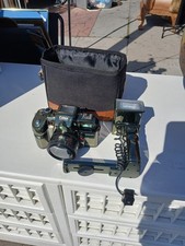 Canon Motor Drive DL-9000 Red Eye Reduction Camera and Vintage Bag