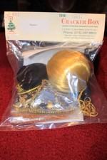 The Cracker Box Christmas Ornament Kit Retired Golden Oldie Passion
