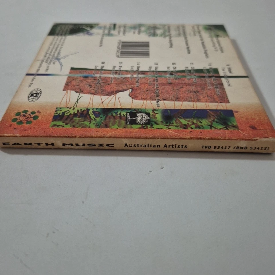 EARTH MUSIC - 'Australian Artists' 1994 CD Album DIGIPAK AUST. PRESSING Foto 2 de 4