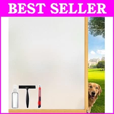 Frosted Anti-Glare Window Privacy Film - 45.2" x 78.74" for Stylish Home Decor