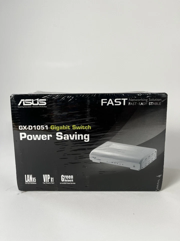 Asus GX-1051 Gigabit Switch Power Saving - New Sealed In Box! Mac Windows - Image 2 of 4