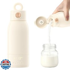Portable Milk Warmer for Travel 17oz Large Capacity Baby Milk Warmer Fast Hea...