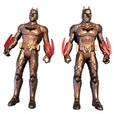 Batman Red Sleeve Action Figure LOT Of 2 Released 1996 DC Comics