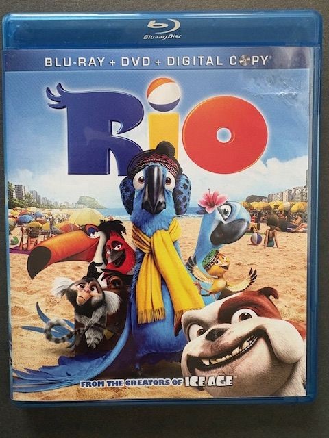 Rio (Blu-ray/DVD/Digital Copy = 3-Disc Set,  2011)