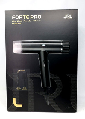 JRL Professional Forte Pro Ultra lightweight Hair Dryer Black | FP2020H