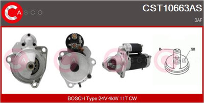 BOM-Prestolite 861035 Starter für DAF
