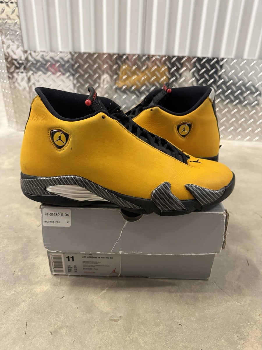シューズ(男性用) Jordan 14 YELLOW FERRARI Size 11 - Air Jordan 14 Retro Reverse Ferrari for sale