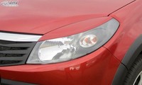 RDX Scheinwerferblenden Set BöSer Blick FüR Dacia Sandero 1 2008-2012