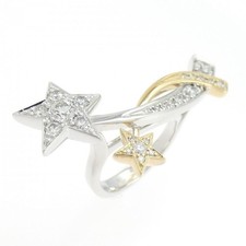 CHANEL Comet 750 WGYG Ring No Color Designated One Size Used