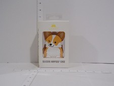 LMNT Silicone AirPods Case  Cute Corgi Dog Design  Protective Cover