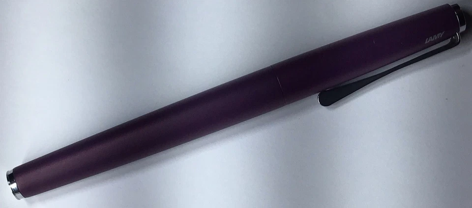 Bolígrafo Lamy Studio Violet 2009 SE púrpura oscuro mate descontinuado como nuevo Foto 3 de 4