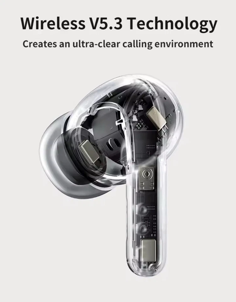 AirPro2 con custodia di ricarica MagSafe (USB-C) Bluetooth Cuffie iOS E Android - Image 2 of 4