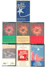 Christmas Music Cassette Tapes - Country Christmas, Golden Hits  - LOT of 7