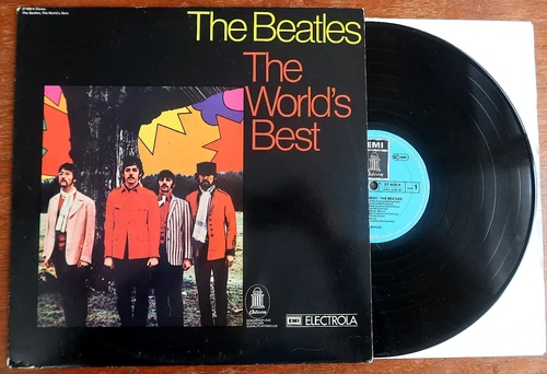 GERMAN ~The Beatles THE WORLD'S BEST-Rare Record Club IMPORT LP, EMI-Odeon