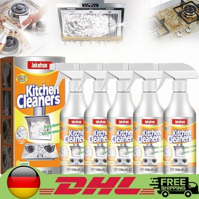 Kitchen Cleaner Spray Foam Grease Degreaser Remove Oil Dirt Cleaning-Home 120ml