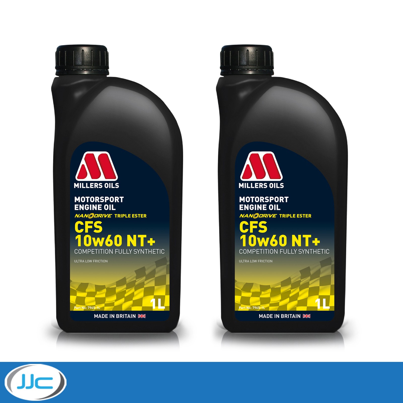 2 x 1L Millers Oils CFS NT+ Nanodrive 10W60 Synthetic Motorsport Engine Oil