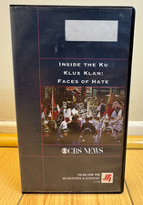 CBS News Inside the Ku Klux Klan : Faces of Hate (VHS, 2002) Civil Rights NAACP