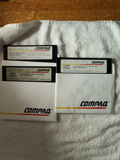 5.25" floppy disk lot COMPAQ USER PROGRAMS