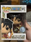 Funko POP! One Piece Monkey D. Luffy Red Hawk (Glow Chase) AAA Exclusive