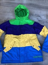 Burton Dryride Insulated Snowboard Ski Jacket Youth Boys Size L Large 14/16 Coat