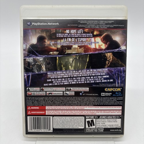 Lot of 3 Resident Evil Operation Raccoon City, 5 & 6 Games Bundle PS3 - Picture 5 of 9