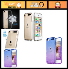 Clear Gradient Glitter Case for iPod Touch 5th 6th 7th Gen - Slim Stylish Prot