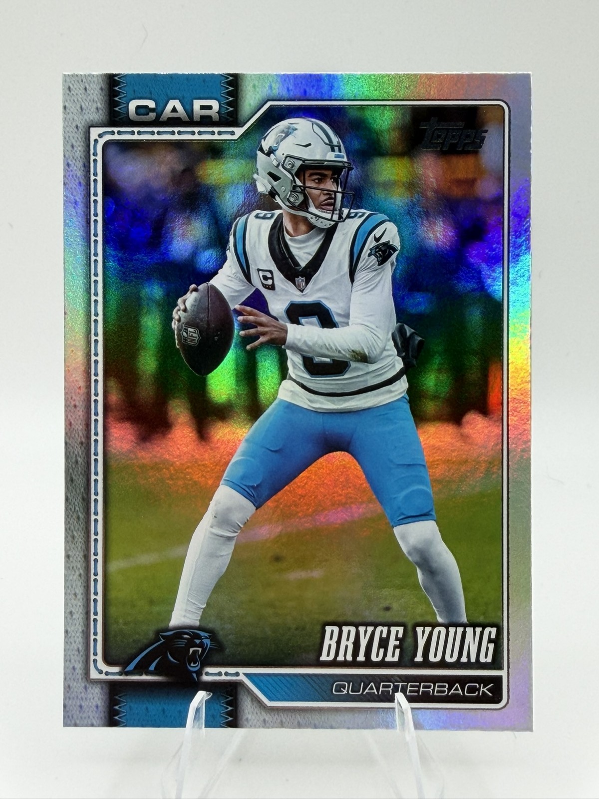 2026 Topps Bryce Young #129 Holo Foil Panthers