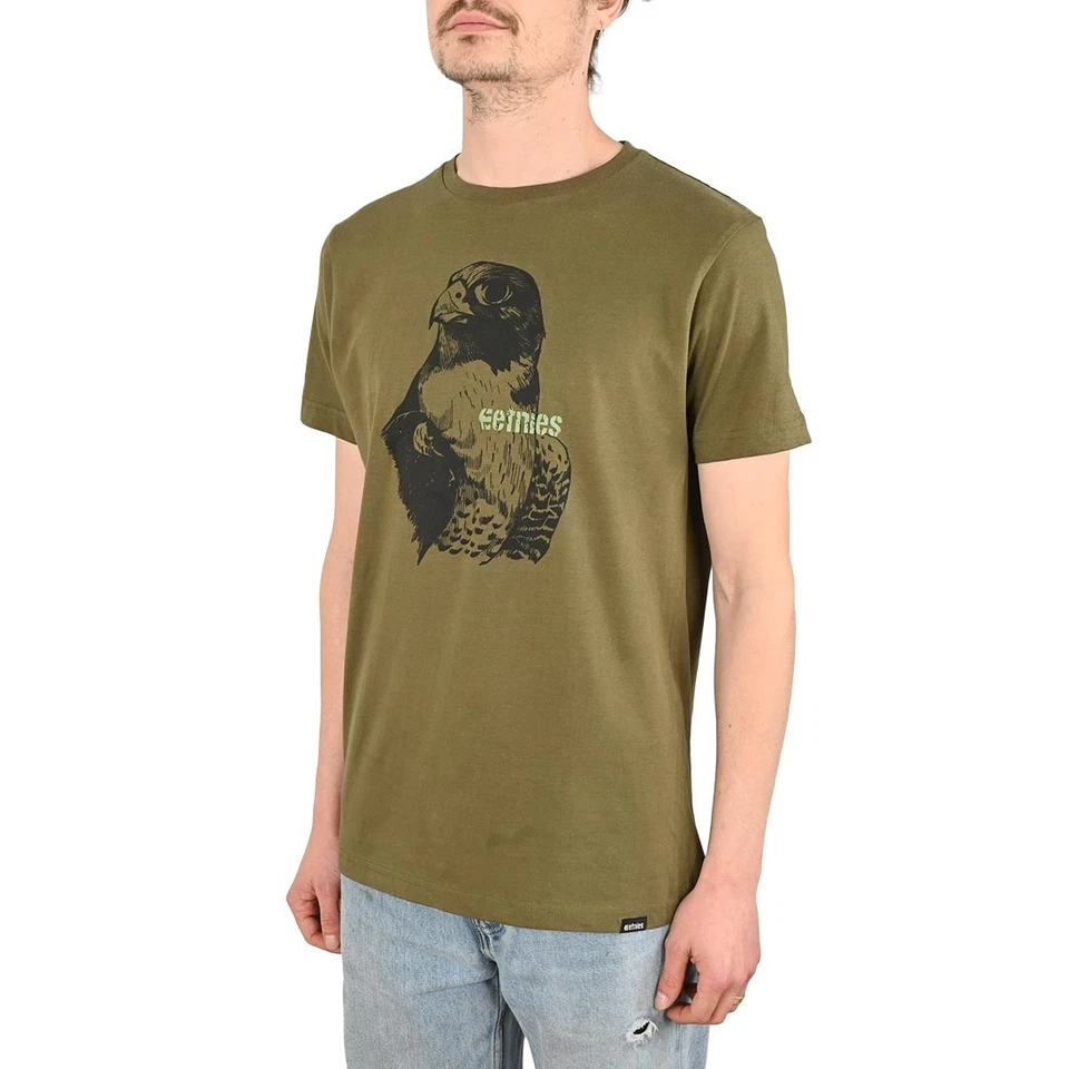 Camiseta Etnies Bird Series S/S - Verde Oscuro - Imagen 3 de 4