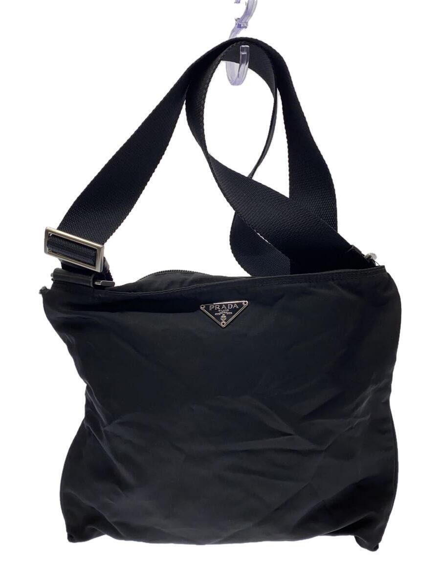 Prada Black Nylon Shoulder Bag