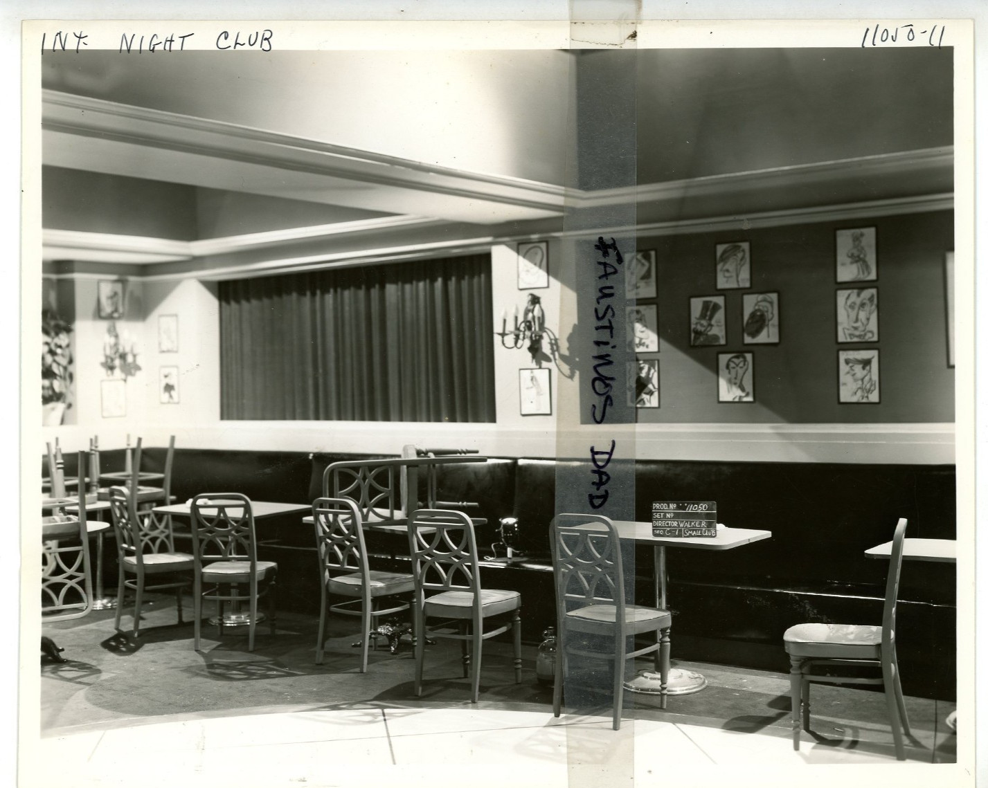 Vintage 8x10 product photo the stork club 1945 betty hutton barry fitzgerald
